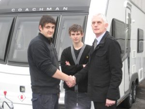 Coachman Caravans Takes on Two Local Apprentices