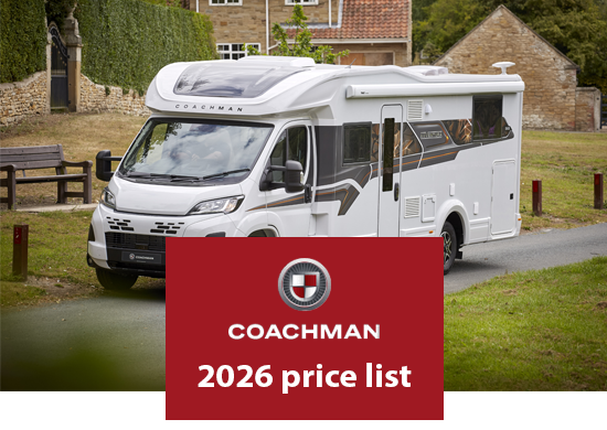 2026 Motorhomes Price List