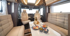 Maximising Space and Storage in a 4-Berth Luxury Motorhome
